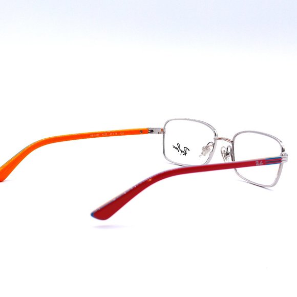 RAY-BAN JUNIOR RB1037 4022 SILVER PINK AUTHENTIC EYEGLASSES FRAME - Picture 6 of 9